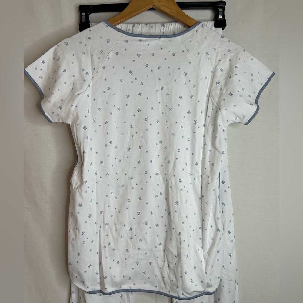 Lake Snowflake Pima Cotton Pajamas Size XS - Picture 4 of 5